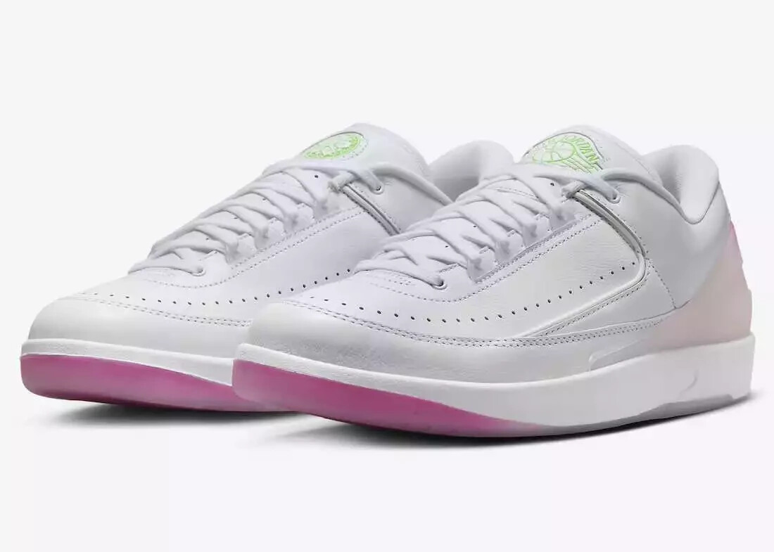 Nike Air Jordan 2 Low Cherry Blossom FQ3228-100 Men's US4-14