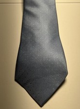 Michael Kors Neck Tie Slate Blue Summer Dot Silk Blend MSRP 69.50 NWT