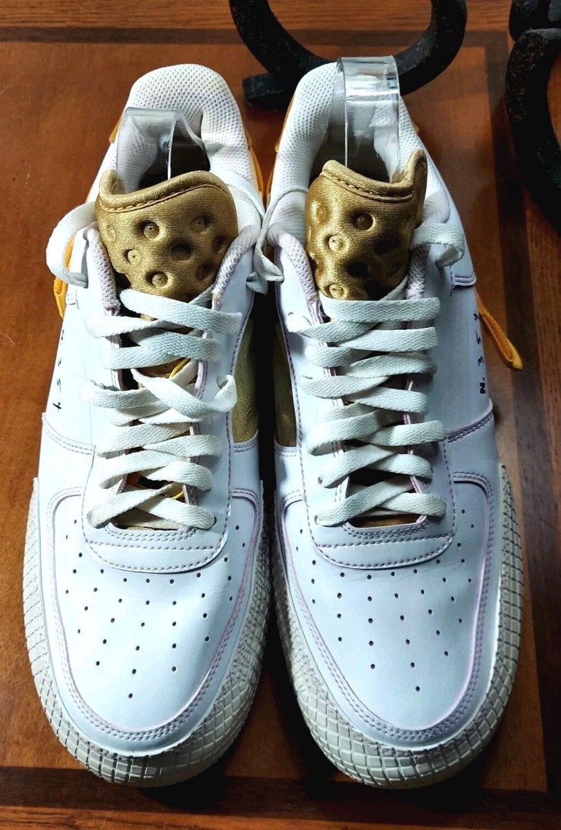 Nike Air Force 1 Type Gold Suede Size 10.5 Men