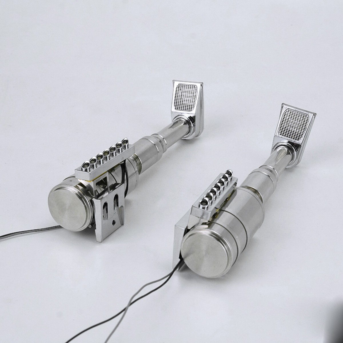 タミヤ1/14キングハウラー　アルミエアクリーナー　新品 Steel Air Filter LED Daylight for 1/14 Tamiya King Hauler