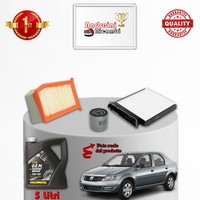 Inspektionskit Filter Und ÖL Xdacia Logan 1.5 DCI 63KW 86CV 2012->