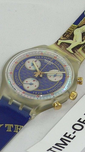 Swatch-Chrono: London 1948. Olympia-Collection. NEU / NEW - Bild 5 von 6