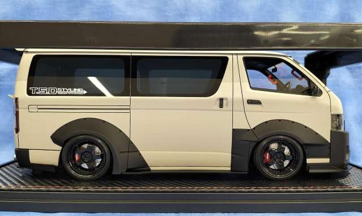 Ignition Model IG2811 1/18 T・S・D WORKS HIACE Matte Sand Ignition Model IG2811 1/18 T・S・D WORKS HIACE Matte Sand