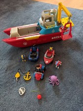 Sea Patroller (Paw-Patrol) mit dazugehörigen Fahrzeugen und Figuren