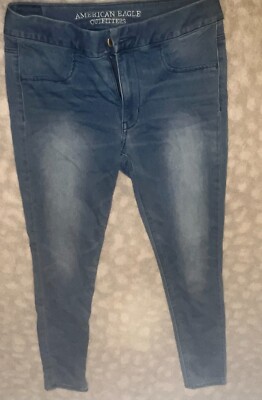 womens american eagle jeans - extreme legging/jegging - SIZE 8