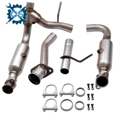 Catalytic Converter Set For 2011 2012-2014 Ford F150 5.0L V8 Both Sides Y Pipe