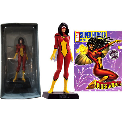 Marvel Super Heroes Spinne Woman 61 Figürchen Blei Eaglemoss Comics Bd TV Folie