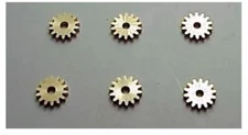 MODEL MOTORING T-JET & AFX 6 ARMATURE GEARS . 14 TOOTH
