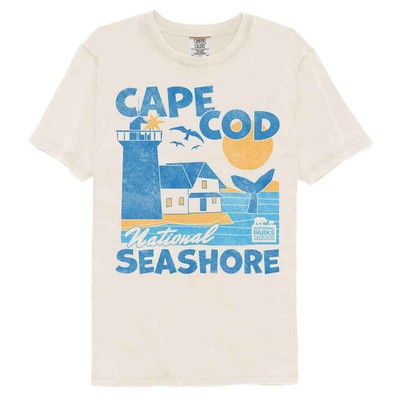 National Parks - Cape COD Seashore - Beige Erwachsene Komfort Farbe T-Shirt