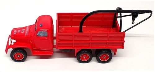 Solido 1/60 Scale 3117 - GMC CCKW353 Fire Truck With Crane - Red - Picture 4 of 5