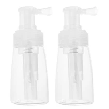2pcs Powder Spray Bottle Container Powder Dispenser Refillable Spray Bottle