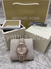 Michael Kors Parker MK6110 Mini Multi-Function Rose Gold Pink Ladies Watch