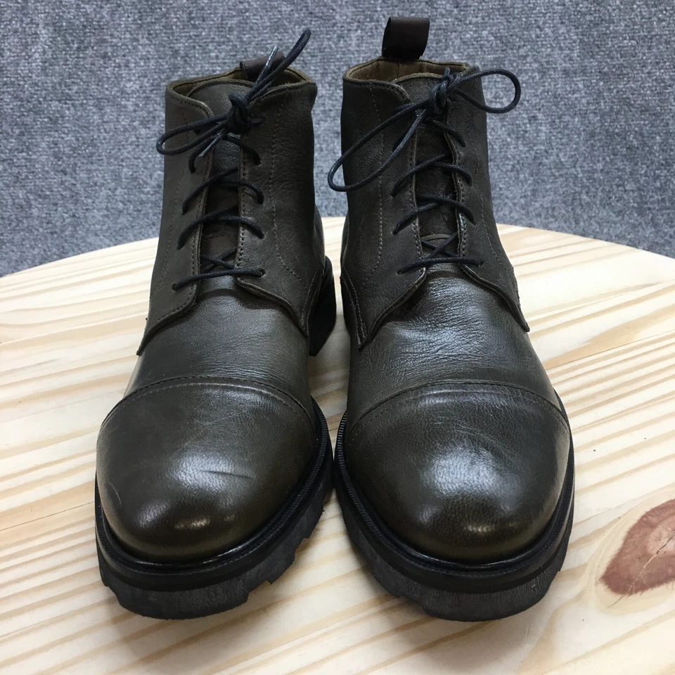 Botas Sturlini Firenze Mujer 39 Colección Versilia Gorra Puntera Botín Verde Foto 4 de 4