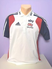 Great Britain  CYCLING TEAM POLO shirt ADIDAS XS SKY