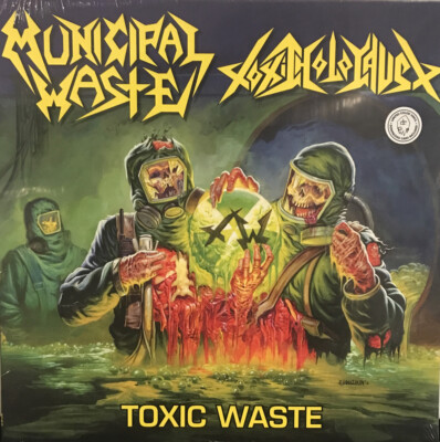 Municipal Waste & Toxic Holocaust - Toxic Waste LP 2021 Tankcrimes [Colored]