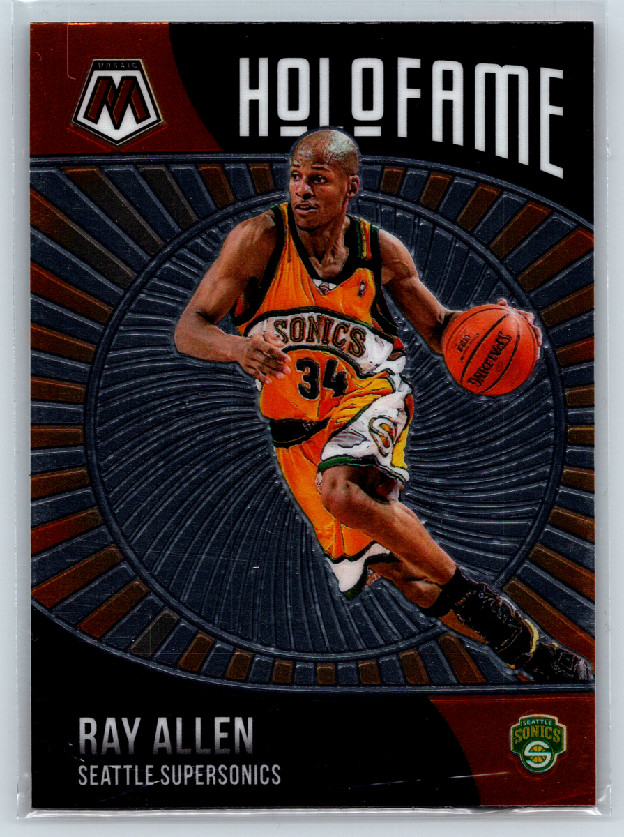 Ray Allen 2020 Panini Mosaic HoloFame #12 Seattle Supersonics | eBay