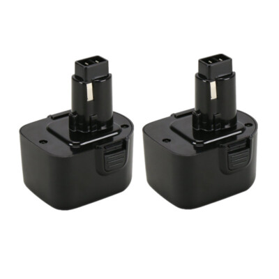 2Pieces 12 Volt Replace For DEWALT DC9071 12V Battery DW9071 DW9072 DC9740 DW940