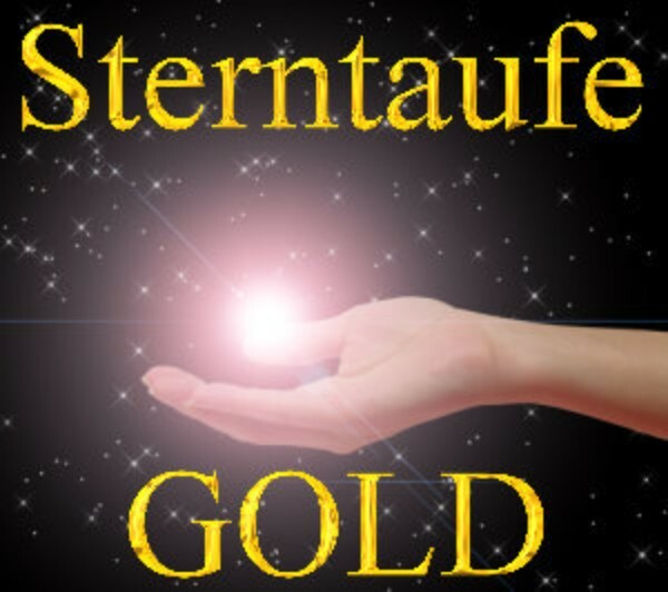 Sterntaufe GOLD: DAS individuelle Geschenk zur Hochzeit, Weihnachten, Geburt