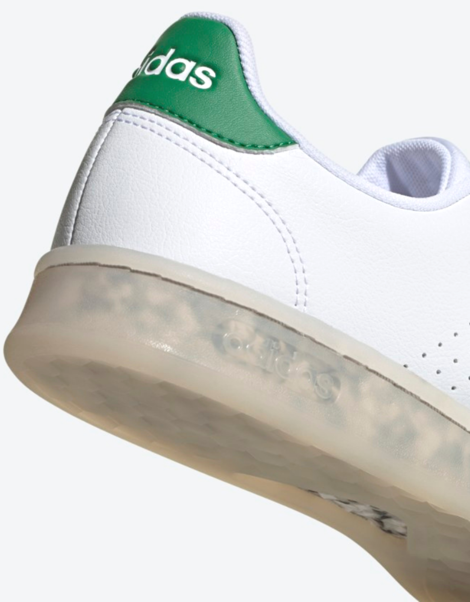 adidas gazelle silver green womens adidas Advantage Sneaker | Men's | White | Size 8.5 | Sneakers main image 0