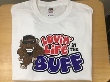 Buffalo NY T-shirt "Lovin' Life in the Buff" - NEW - sizes M, L, XL, ships fast!