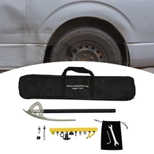 Car Fender Damage Repair Tools Auto Dent Removal Kit Angle Adjustable With Bag