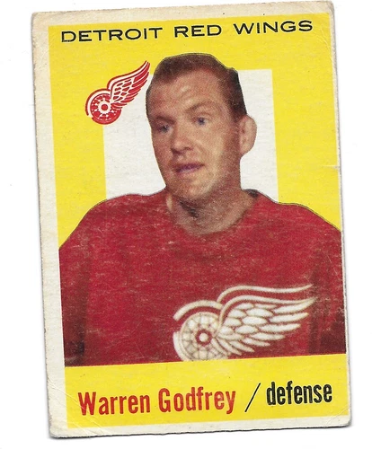 1959-60 Topps Warren Godfrey #27  EX