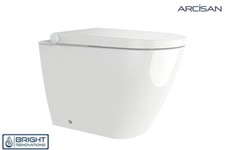NEION WALL FACED INTELLIGENT TOILET WITH REMOTE AND ARCISAN CONCEALED CISTERN