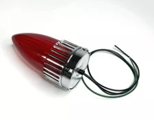 Tail Light Assembly Brake Stop Lamp Red Lens Bulb 1959 Cadillac Style