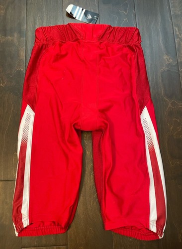 Adidas Men’s Climalite RED Football Pants Sz. Large NWT - Picture 2 of 2