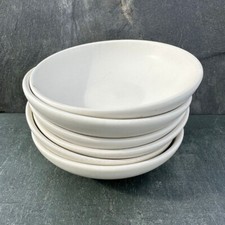 3er Set Deko Schale Keramik Schlicht Modern weiß creme