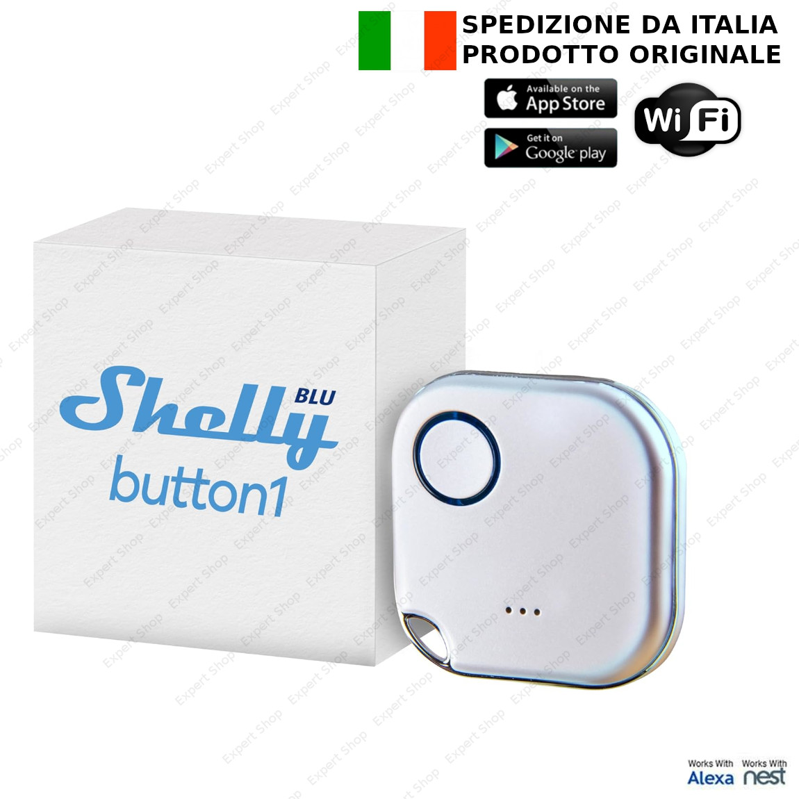 Shelly BLU Button 1: Ottimizza il tuo Ufficio con lo Smart Button