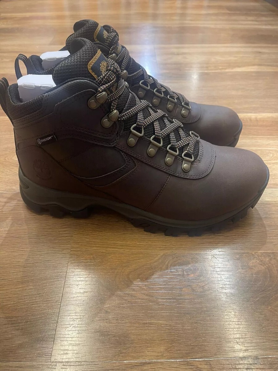 TIMBERLAND MEN'S MT. MADDSEN MID LC WATERPROOF HK DARK BROWN