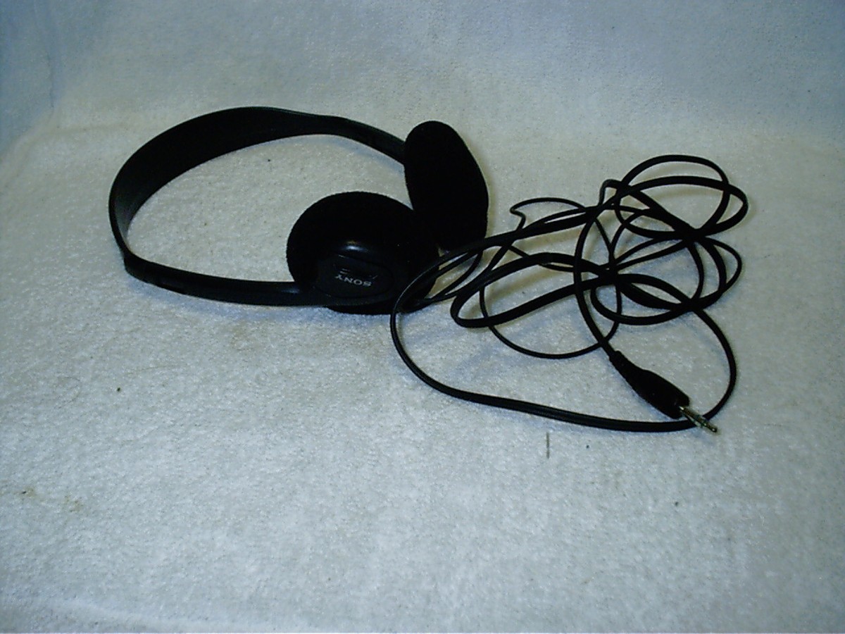 1990's Vintage Sony Over The Ears Headphone MDR009 Black | eBay