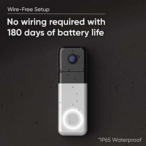 WYZE Wireless Video Doorbell Pro (Gong enthalten), 1440 HD Video, 1:1 Aspekt - Bild 5 von 6