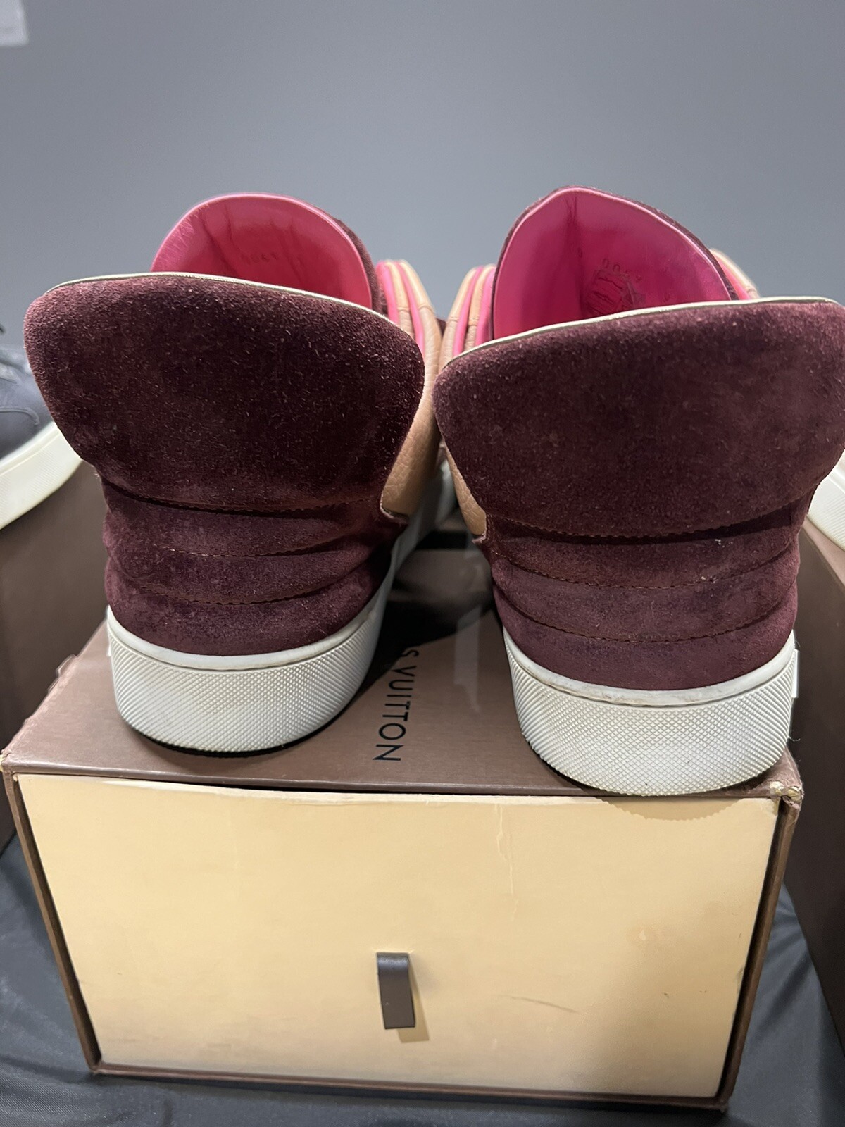 LV KANYE WEST Patchwork, Creme Don, Anthracites. 3 pairs. BEST PRICE on ebay!!! image 9