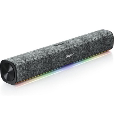 SOULION R100 Bluetooth Computer Speakers with Dynamic LED Light, USB Plug & Play