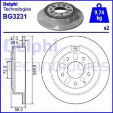 Disque de frein Mazda XEDOS 9