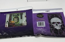 Lot Of New Halloween Decorations Wall Decor Door Banner Window Hanging Cover
