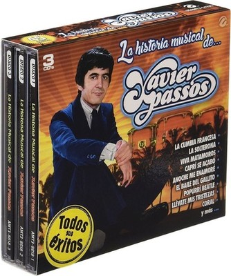 Audio Cd - Xavier Passos - La Historia Musical (3 Cd)  - Multimusic -D- Neu