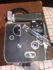 Bolex H16 16mm Film Motion Picture Cine Camera with Manual Crank Case WORKS V16