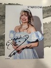 2024 STARDOM Hanan Autographed Portrait NJPW WWE AEW AJPW Rina Hina TNA — photo 1