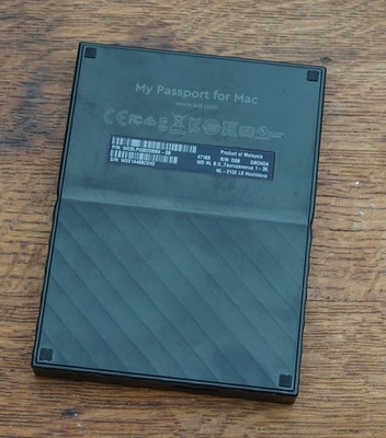 WD My Passport for Mac ~ 2TB External Hard Drive.