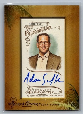2014 Topps Allen Ginter - Baseball Autographs Adam Schefter #AGA-AS (AU)
