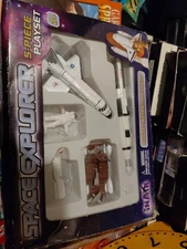 Space Explorer - Rocket Adventure Fleet Playset - 5-piece Set Die Cast