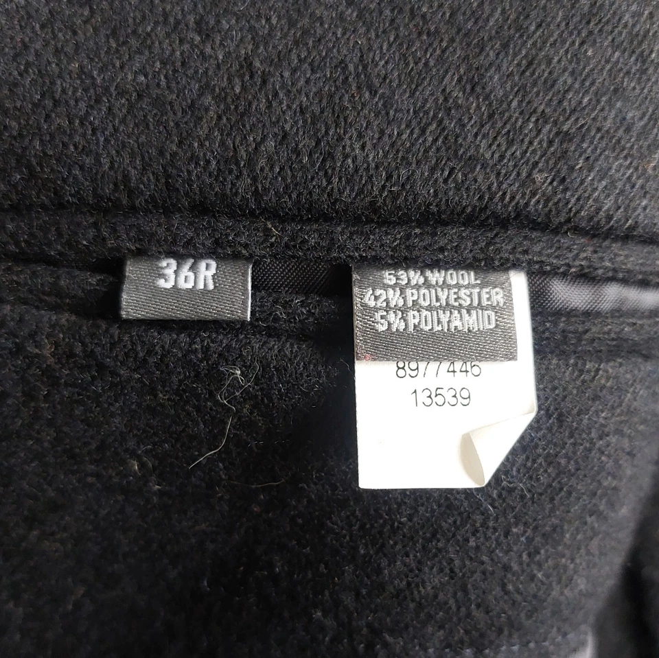 Мужской вязаный блейзер Bonobos Lanificio Fortex темно-синий шерстяная смесь приталенный | 36R - Изображение 3 из 4