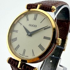 Gucci Sherry Line Roman Watch Timepiece Vintage Authentic Swiss Battery