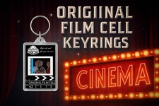 Back to the Future Original Film Cell Keyring Stunning Gift Memorabilia