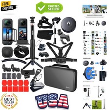 Accessories Kit for Insta360 X5 / X4 Camera Mount Bundle with Magnetic Mount ...