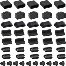 USB Port Cover Silicone USB Port Protection Caps Dust Plug for USB C, 3.5Mm Head