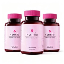 3x Value Pack Hormify Women's Balance Supplement Highly Effective 180 Capsules